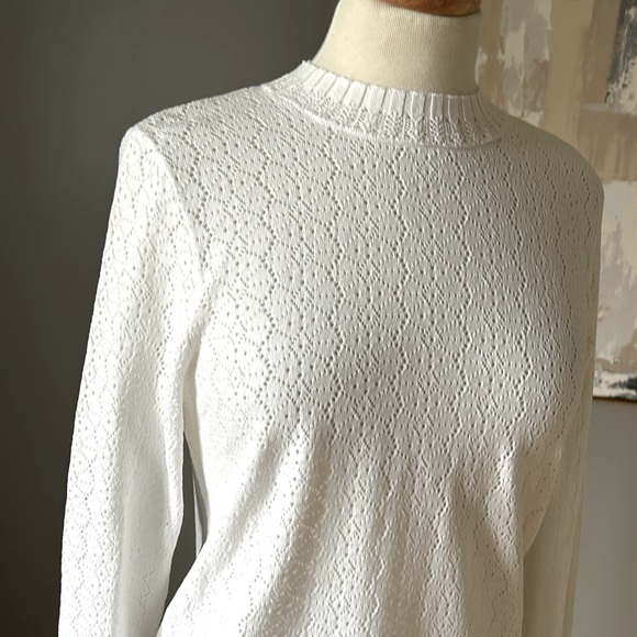 Ever New Melbourne Valentina Pointelle Knit Top - Picture 7 of 14